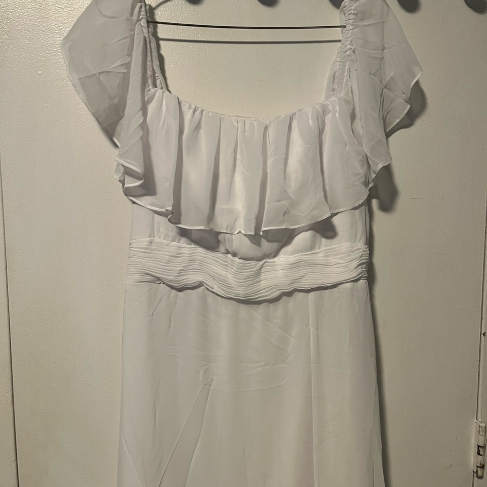 Ever pretty. Size 16. White dress.